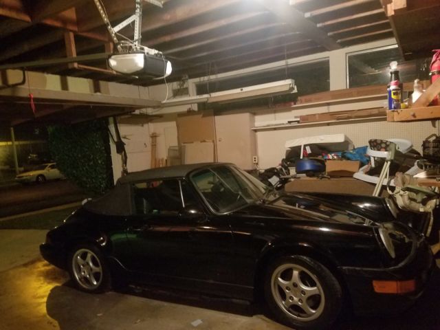 1992 Porsche 911 Black