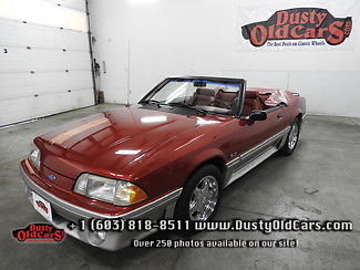 1992 Ford Mustang Runs Drives Like New 38k Orig 5 Spd Season Ready