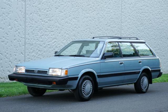 1992 Subaru Loyale 4WD Station wagon 5-Speed Manual ONLY 33K MILES