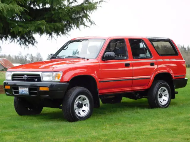 1992 Toyota 4Runner SR5 Sport Utility 4-Door