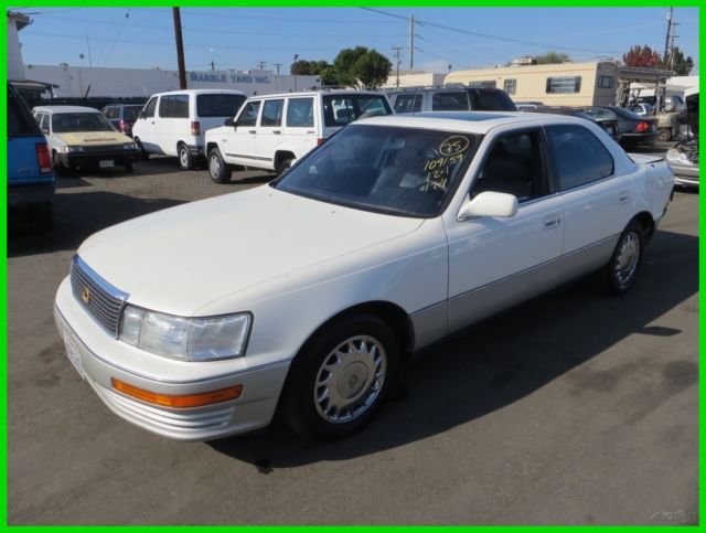 1992 Lexus LS Base Sedan 4-Door