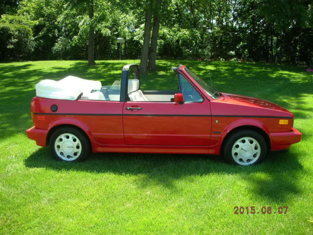 1992 Volkswagen Cabrio Cabriolet