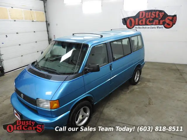 1993 Volkswagen EuroVan Runs Drives Body Inter VGood 2.5L I4 5 Spd Man