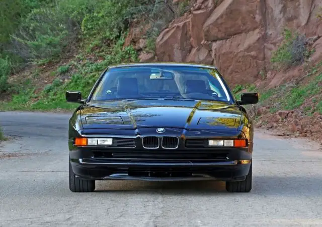 1993 BMW 8-Series 850Ci - 41k Original Miles, Blk/Blk, 2 Owners