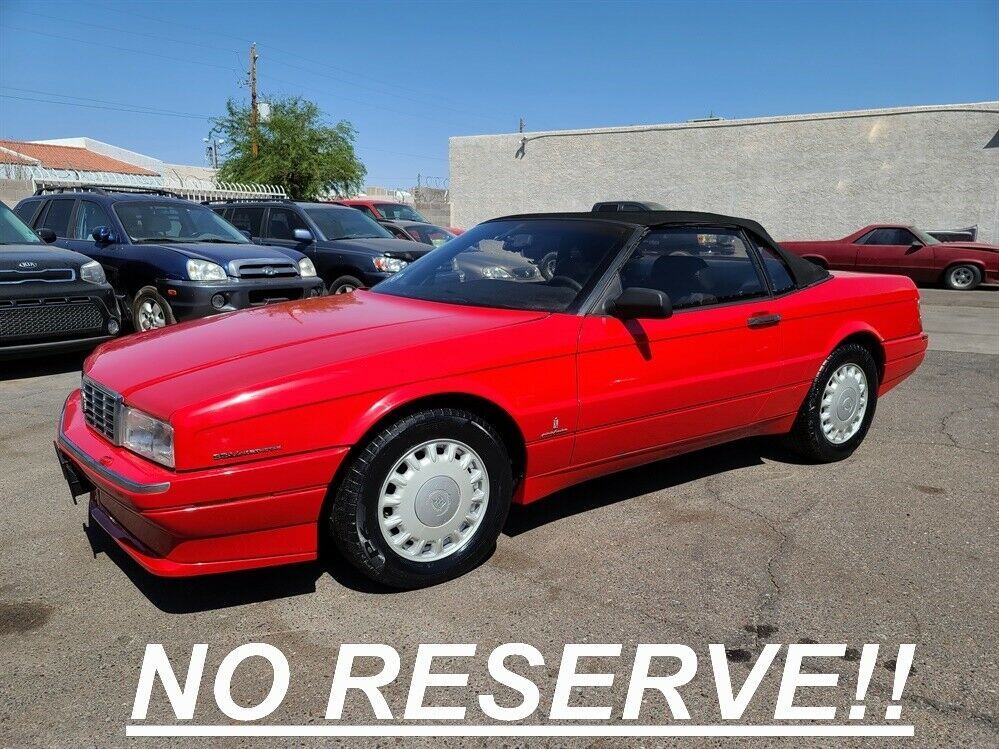 1993 Cadillac Allante NO RESERVE! RUST FREE 1 OWNER CA CAR - 55k MILES