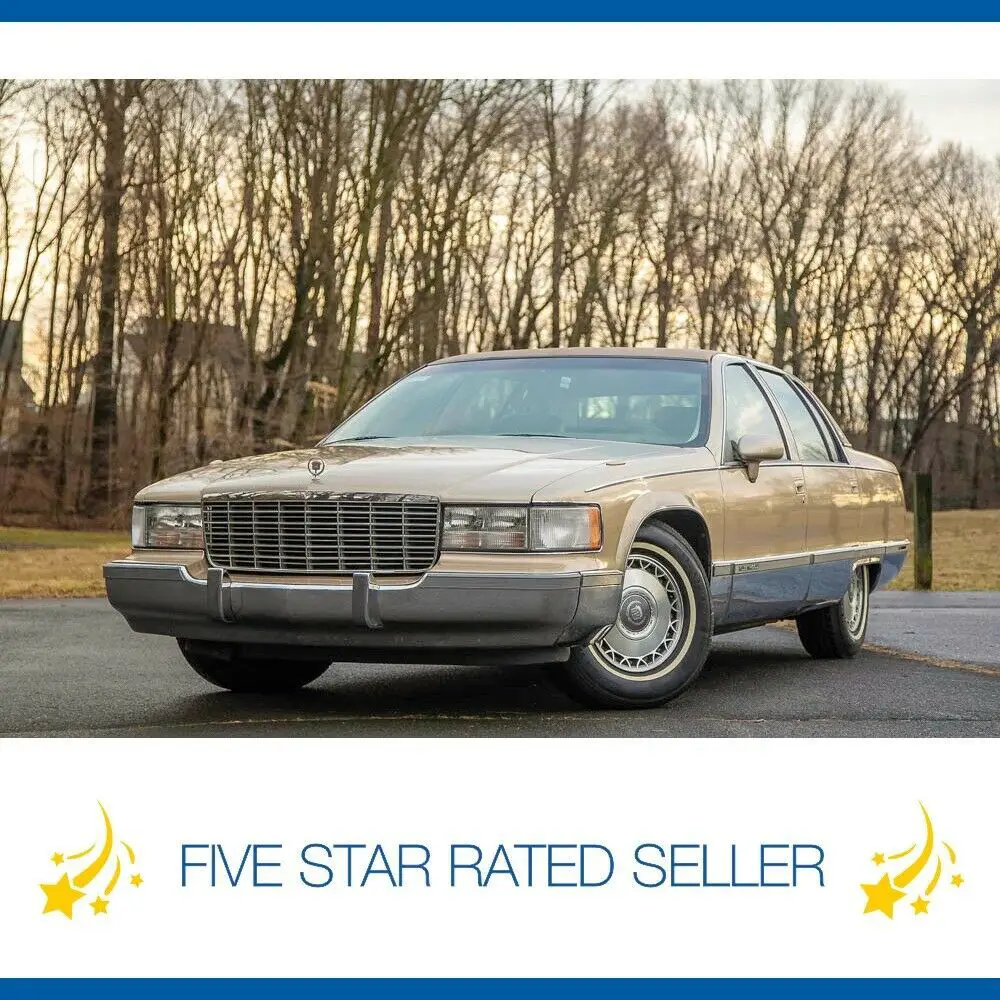 1993 Cadillac Fleetwood Brougham 1 Owner 79K Southern Garaged CARFAX Video