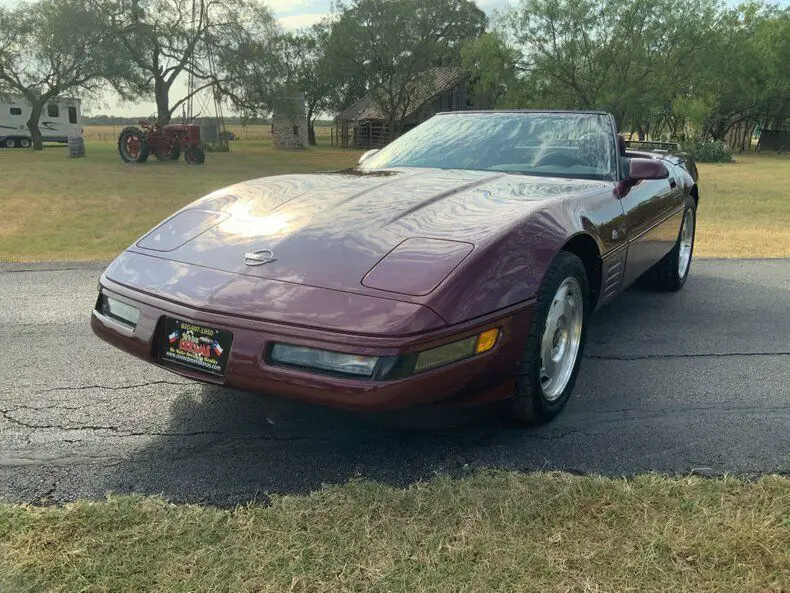 1993 Chevrolet Corvette Convertible, 1039 Miles, Pristine