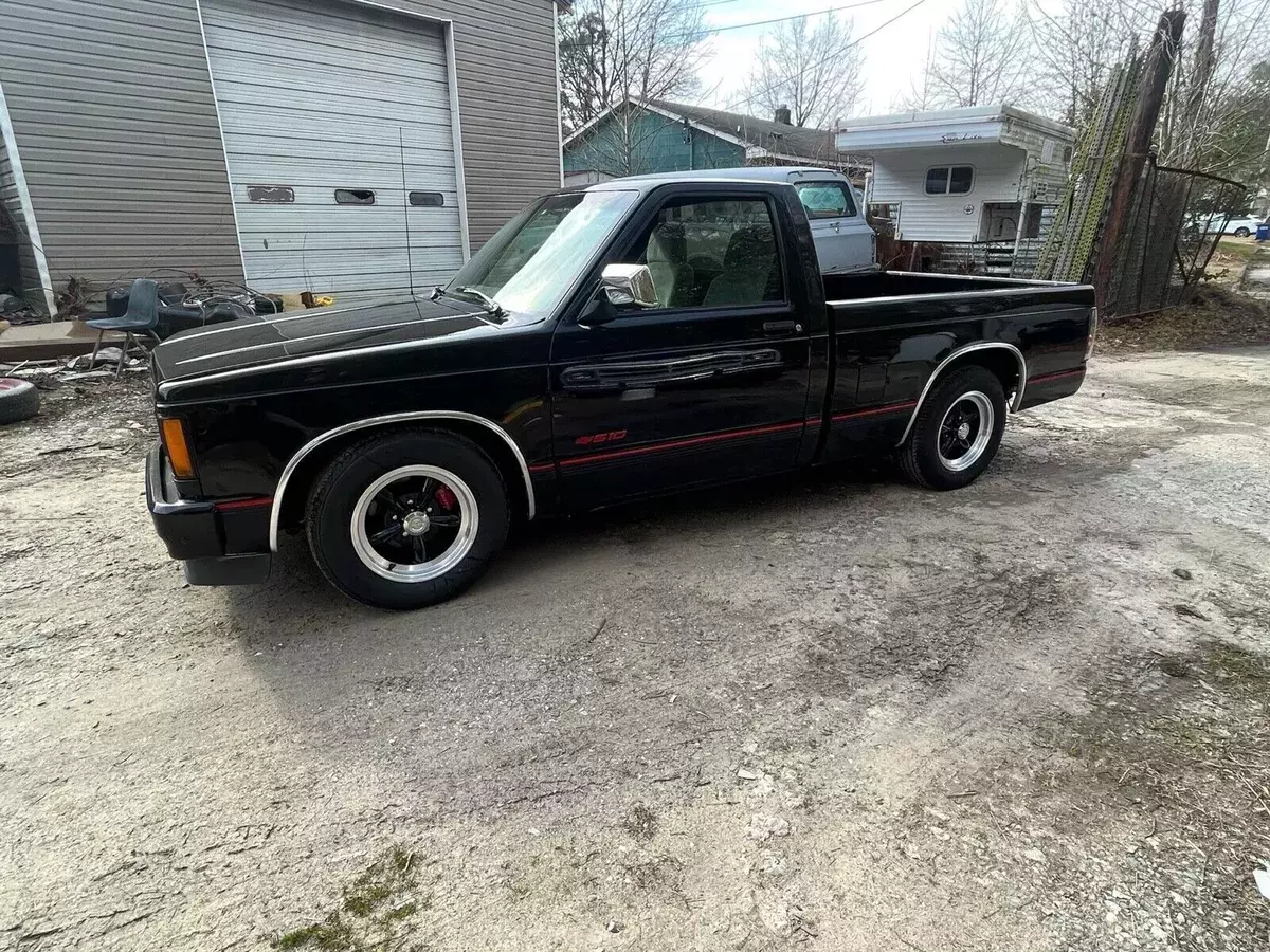 1993 Chevrolet S-10 Black S10 1993 Chevrolet S-10 S10