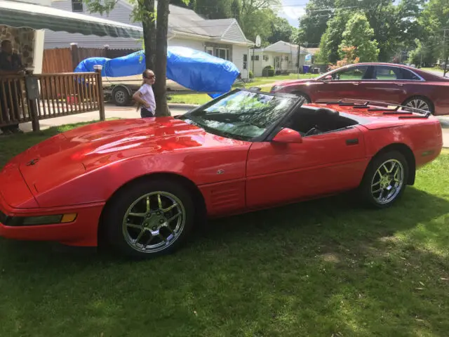 1993 Chevrolet Corvette 40th aniversary convertable