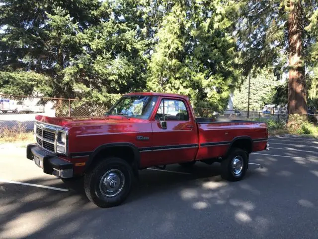 1993 Dodge Ram 2500 LE Power Ram 250 Regular Cab 4X4 Only 46,021 Miles