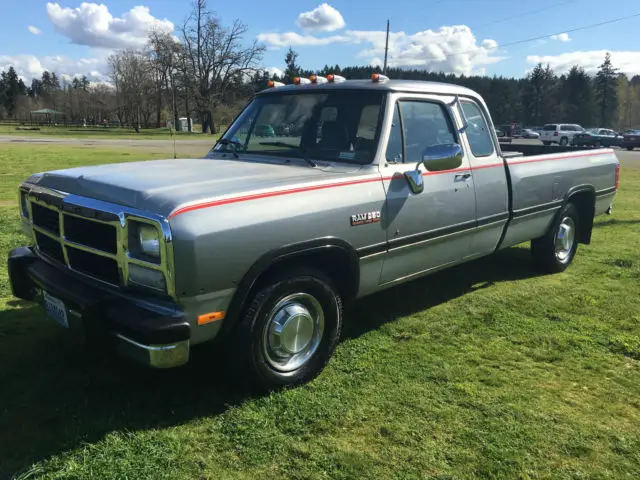 1993 Dodge RAM 250 Club Cab LE 5.9 Cummins Low Miles Clean WORLD WIDE ...