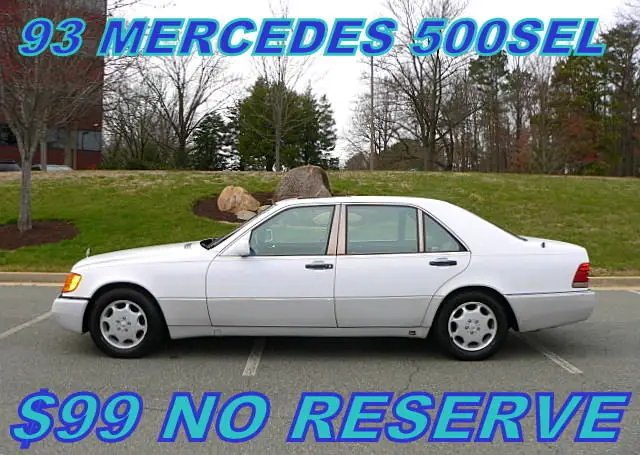 1993 Mercedes-Benz 500-Series 500SEL / S500    ~$99 No Reserve~