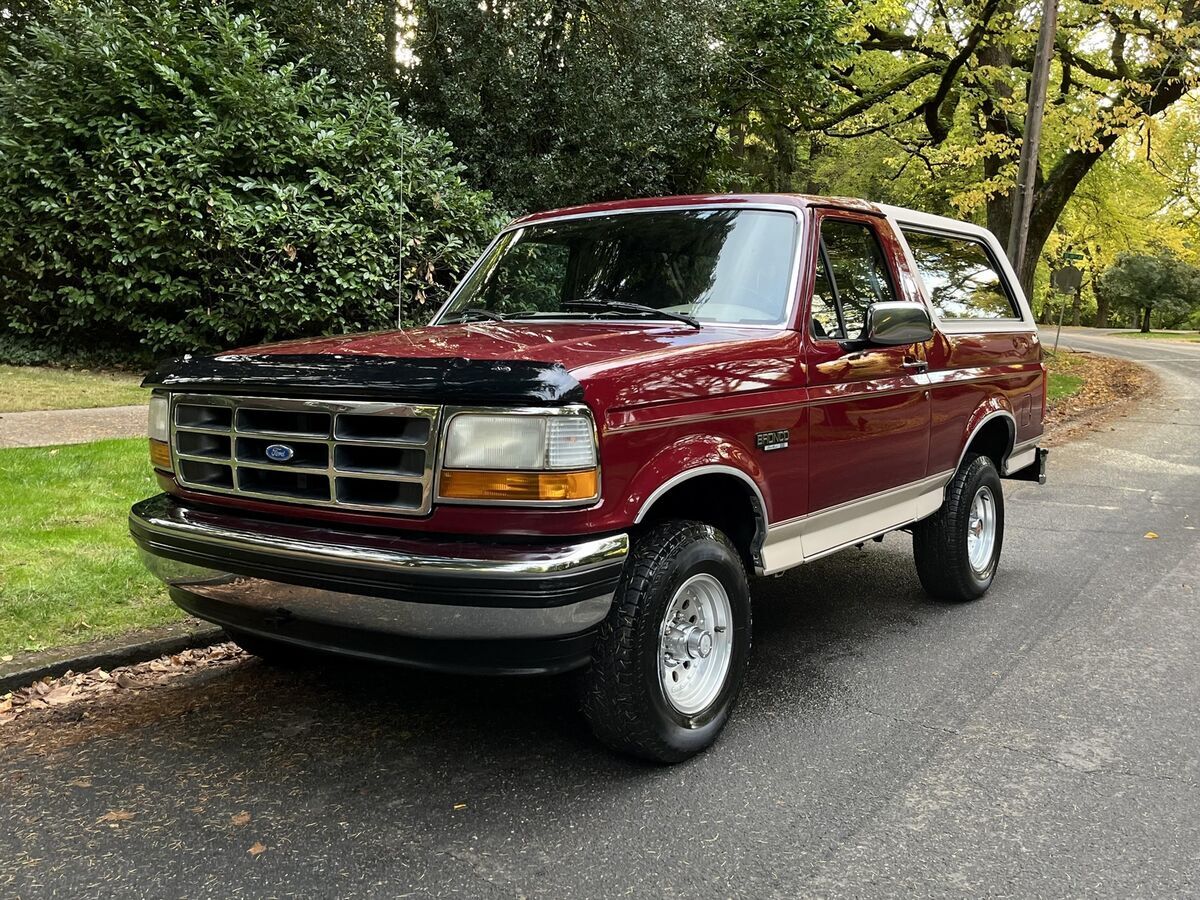 1993 Ford FORD,BRONCO,4X4,SUV,OTHER Eddie Bauer 4X4 5.8L V8