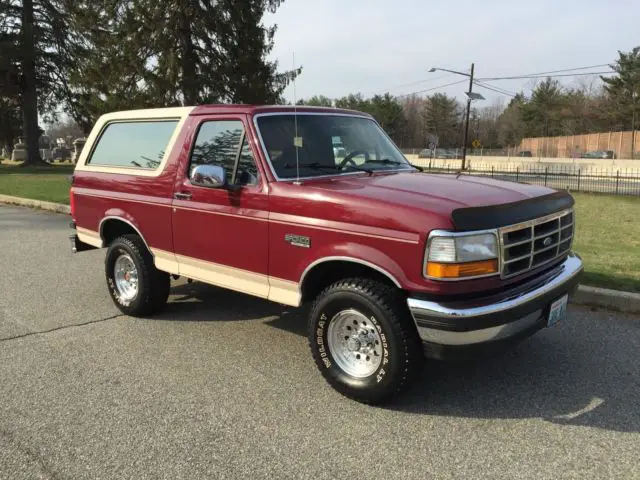 1993 Ford Bronco AMAZING 100% ORIGINAL PAINT SURVIVOR!