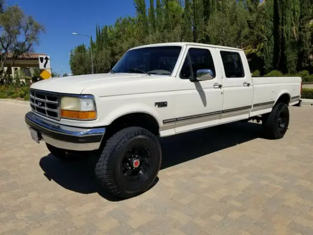 1993 Ford F-350 1-OWNER 4X4 CREW CAB 144K ORIG MILES CALIF.TRUCK