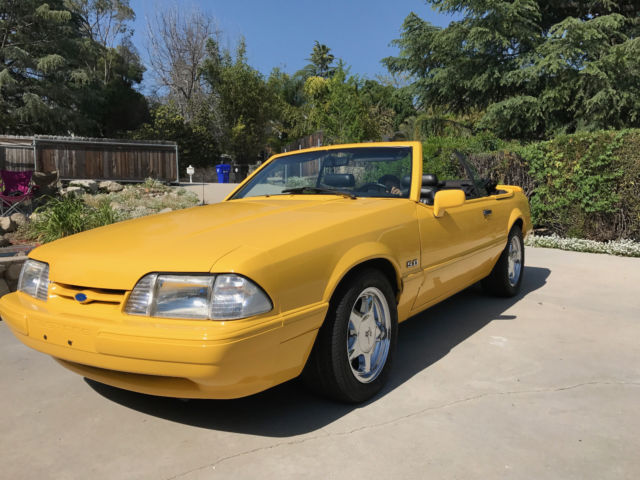 1993 Ford Mustang Limited Edition Feature Car