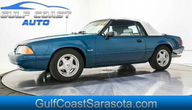 1993 Ford Mustang LX CONVERTIBLE LOW MILES V8 5.0 NICE CAR