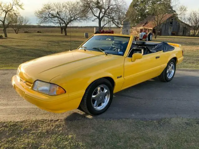 1993 Ford Mustang Rare Feature Car, 5.0 HO, 5-Speed