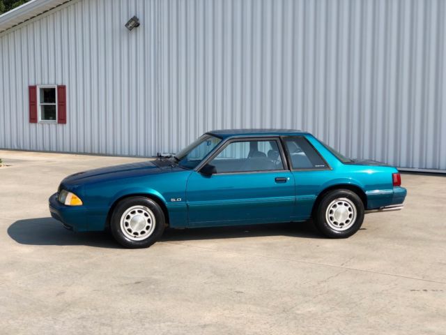1993 Ford Mustang SSP 5.0, 5-Speed, Reef Blue, Police Coupe