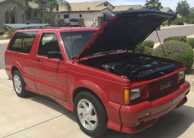 1993 GMC Typhoon RPO BYD Solid Red