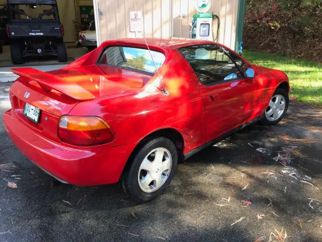 1993 Honda Civic Red/Black