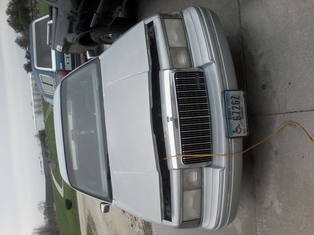 1993 Lincoln Town Car light blue