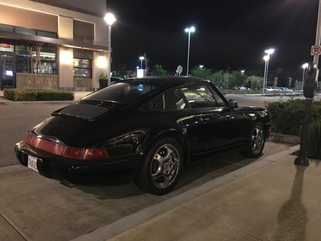 1993 Porsche 911 Black