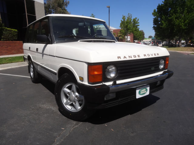 1993 Land Rover Range Rover County Sport Utility 4-Door