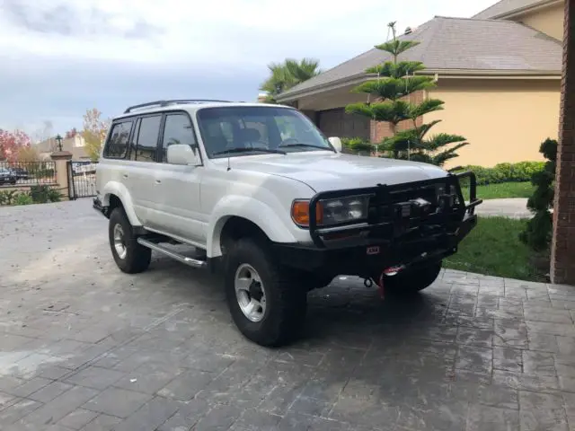 1993 Toyota Land Cruiser 4WD 4x4 128K mi CARFAX Fj80 3rd Row!