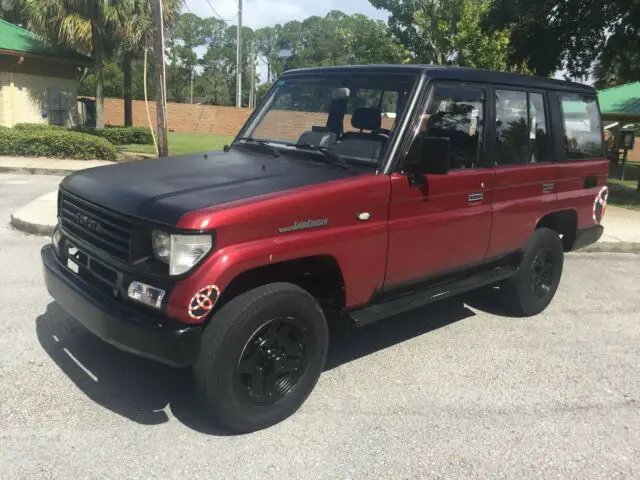 1993 Toyota Land Cruiser LJ77  2.4L  Turbo Diesel   Factory  A/C  4x4  5 S