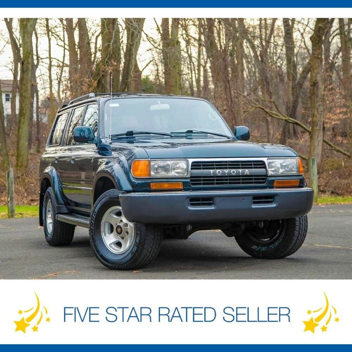 1993 Toyota Land Cruiser Triple Lockers Lock Serviced 166K CARFAX Fj80 Southern!