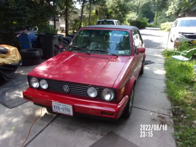 1990 Volkswagen Cabrio Karmann  edition