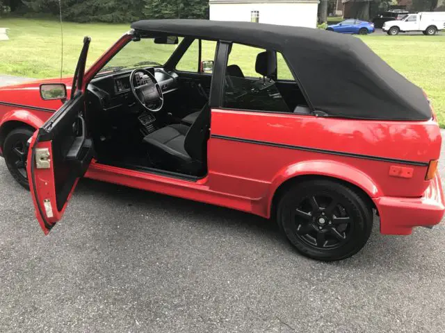 1993 Volkswagen Cabrio convertible