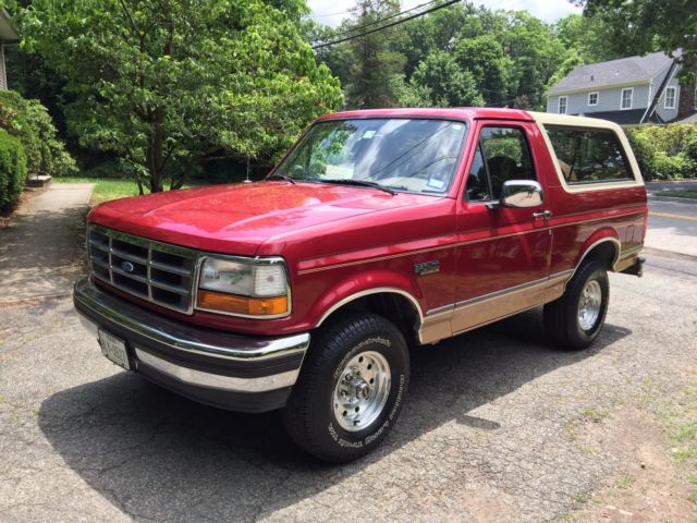 1994 Ford Bronco EDDIE BAUER 100% Rust Free Texas Survivor!