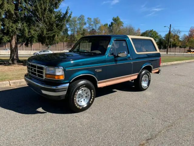 1994 Ford Bronco EDDIE BAUER 100% ORIGINAL PAINT SURVIVOR!