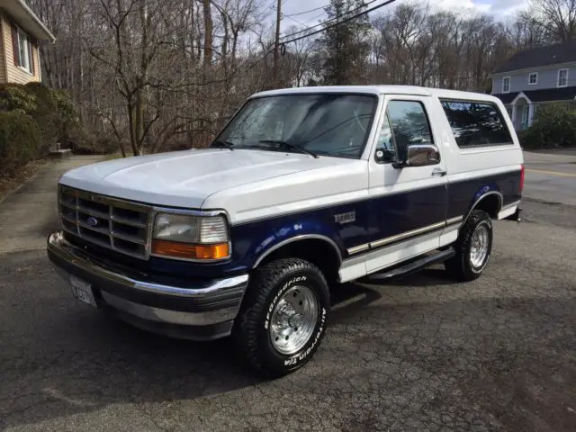 1994 Ford Bronco XLT 100% Rust Free California Survivor!