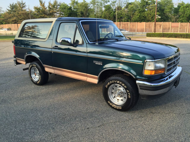 1994 Ford Bronco Eddie Bauer LOW MILES! 100% Rust Free Survivor!
