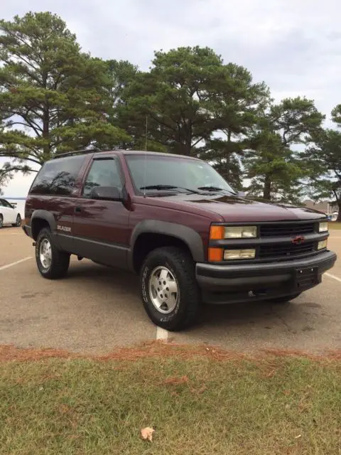 1994 Chevrolet Blazer maroon