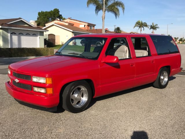 1994 Chevy Suburban 2500, custom, lowered, 454, super charger, low miles, B...