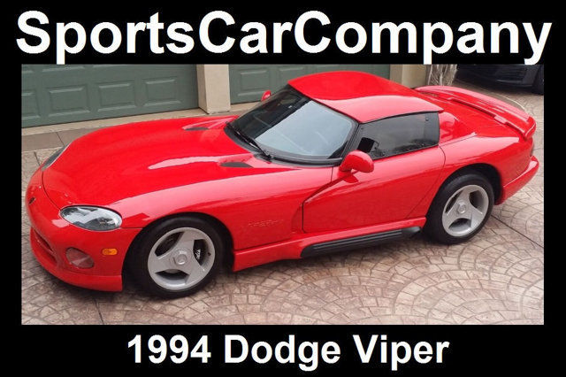 1994 Dodge Viper 2dr Open Sports Car
