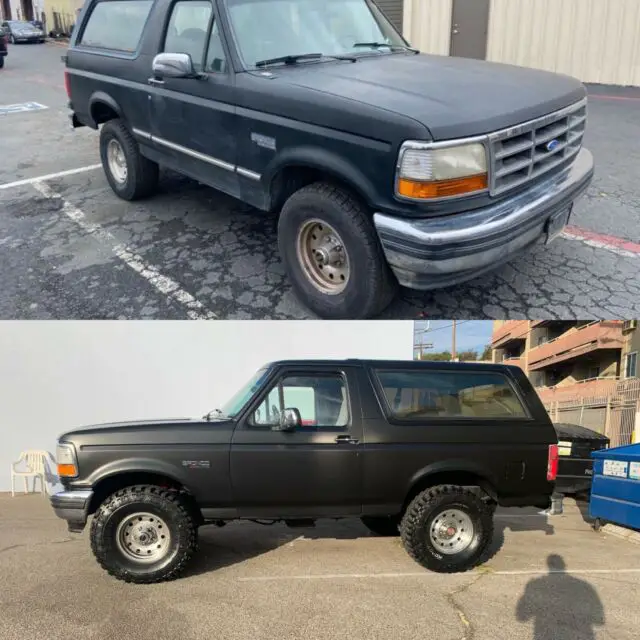 1994 Ford Bronco Suv Black 4wd Automatic U150 For Sale Photos Technical Specifications Description