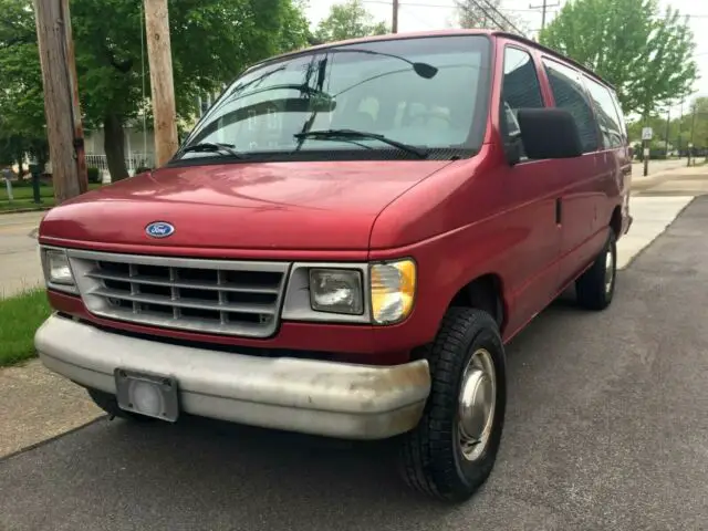 1994 Ford E-Series Van 29,080  MILE ONE OWNER 15 PASSENGER CLUB WAGON VAN