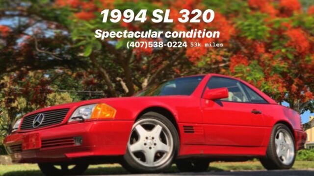 1994 Mercedes-Benz SL-Class RED