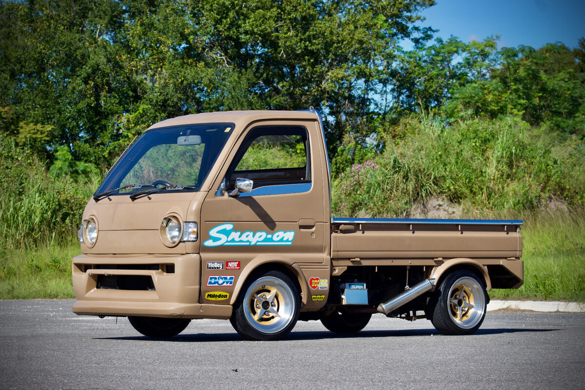 1994 Suzuki Carry Kei Pickup Turbo-Swapped Mirco Street-Truck