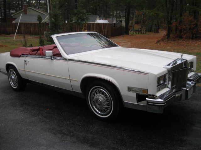 1985 Cadillac Eldorado Biarritz Convertible 2-Door