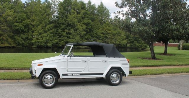 1974 Volkswagen Thing vinyl seats