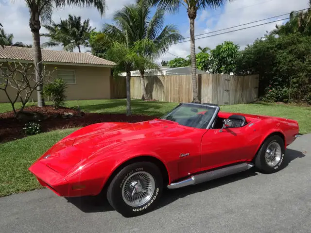 1973 Chevrolet Corvette Convertible L-82 4 speed