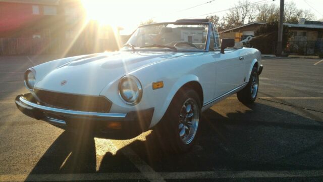 1980 Fiat 124 Spider