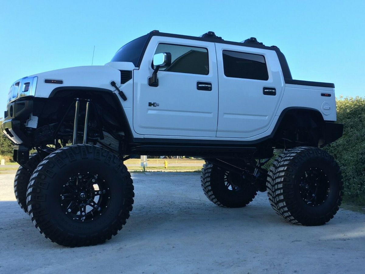 2005 Hummer H2 SUT Lifted Solid Axle Swap (SAS) On 46" Baja Claws For Sale