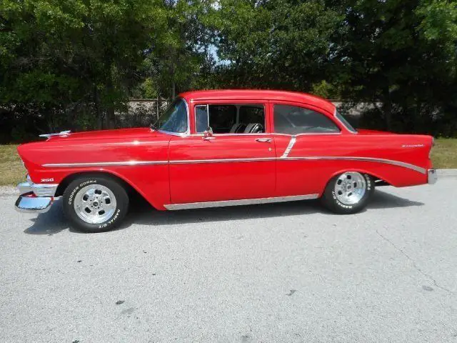 1956 Chevrolet Bel Air/150/210 2 Door, Post